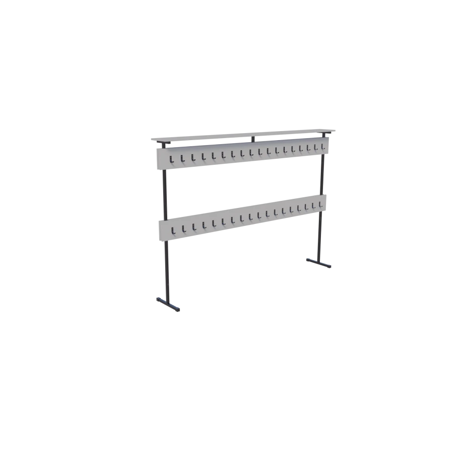 Cloakroom floor standing, double-sided G.8
