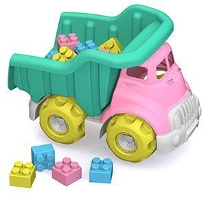 Medium Skoda lorry with "Uni" construction set (42 parts)