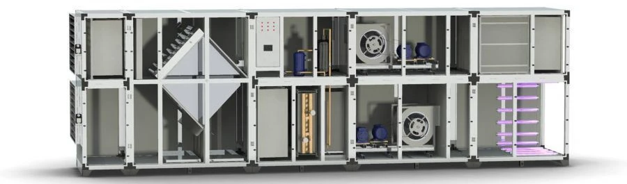 Central air conditioner of "SMART" series