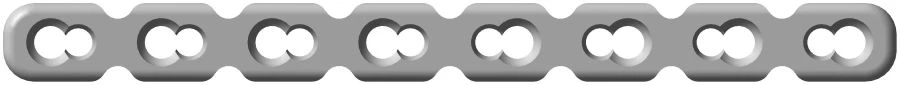 Reconstructive plate with a / c (holes 6...16, length. 85...225mm)