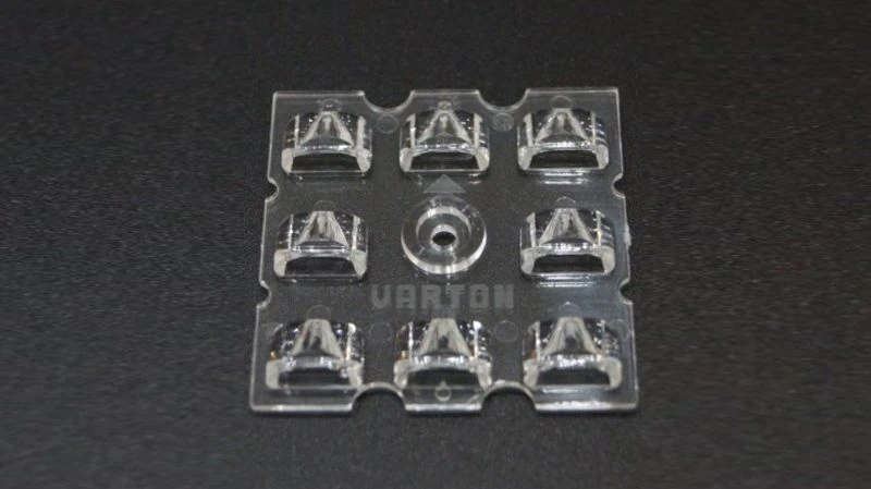 Lens for LED luminaires AMT-ST-50x50-3535-130x30