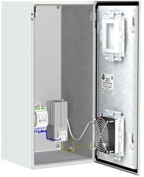 Layout cupboard with mounting of other devices "TProm"
