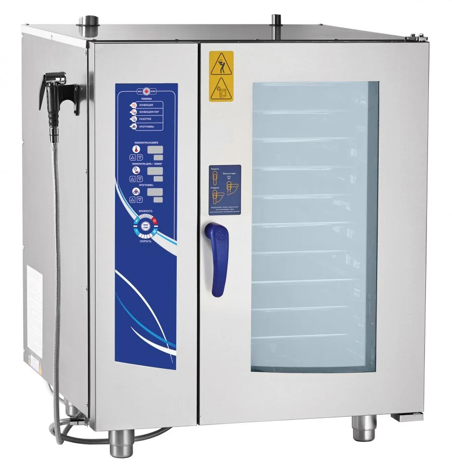 Electric cooker steamer-convection apparatus PKA10-1/1VM2 (combi steamer)