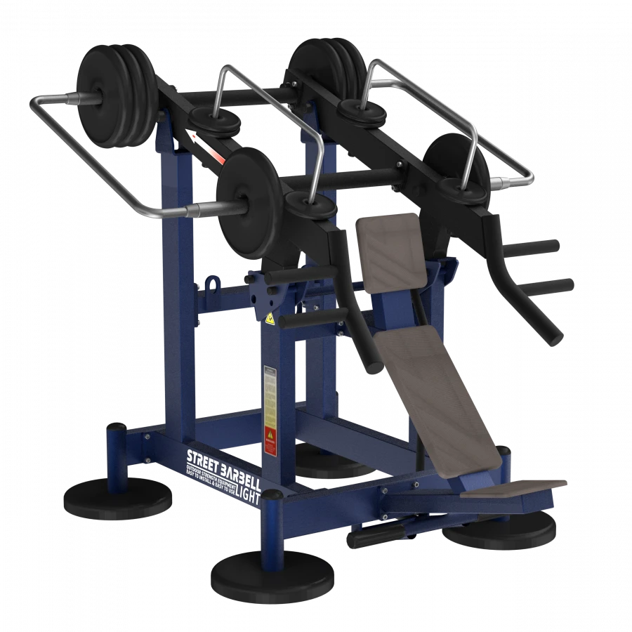 Outdoor training equipment MB 7.75 Seated Angled Overhead Press