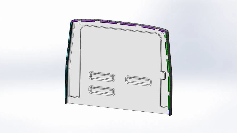 AP tailgate panel 4208-5303109-02