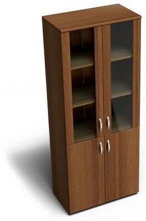 Tall wide cupboard. Perspective