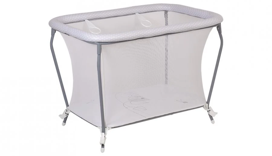 Playpen Polini kids Classic French Amis, white-grey, item 0002162-13