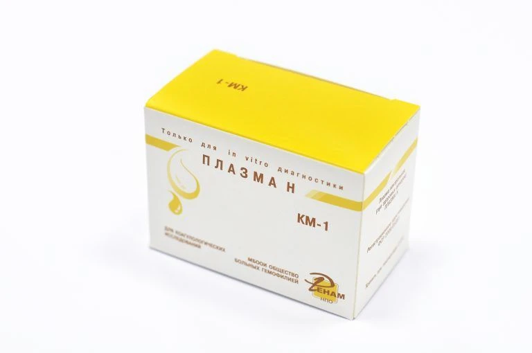 Control plasma (pool of healthy donors) (Plasma H) according to TU 9398-004-0559541-2009