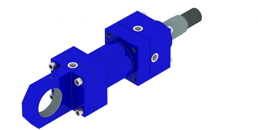 Hydraulic cylinder 1177.00.00.00.00 (80x50-125, mm), 16MPa