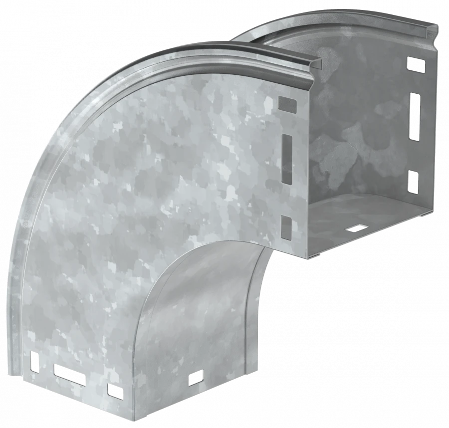 CPV41-0-90-080-080-080-HDZ Swivel smooth. 90° type B20 ESCA 80x80mm HDZ IEK