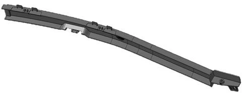 Grille bracket right 9681817480
