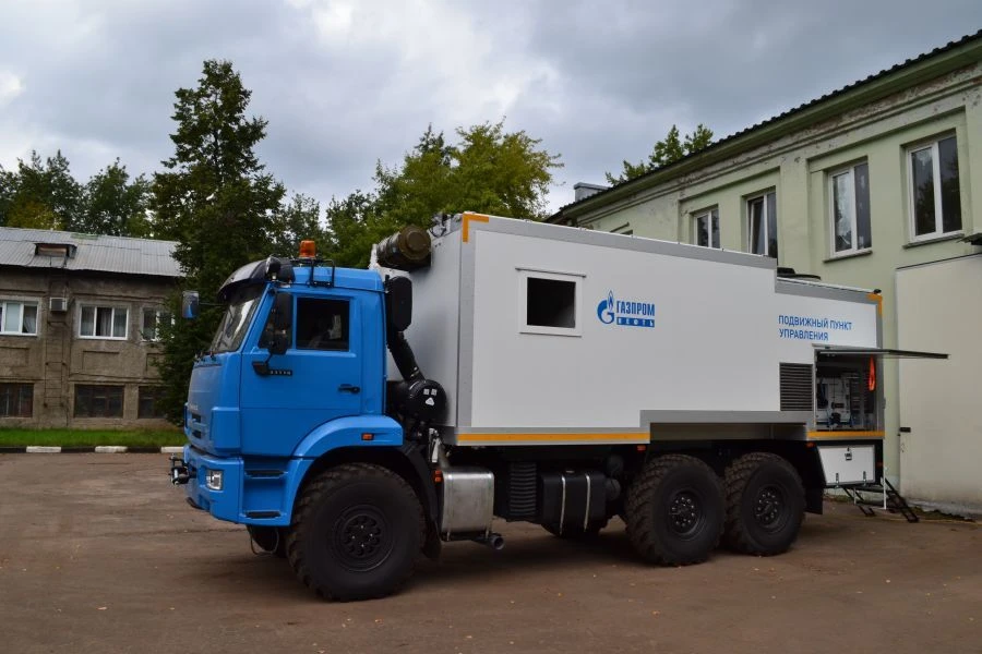 Mobile civil defence control centre (MPZ9A2) on KAMAZ 43118-50 chassis