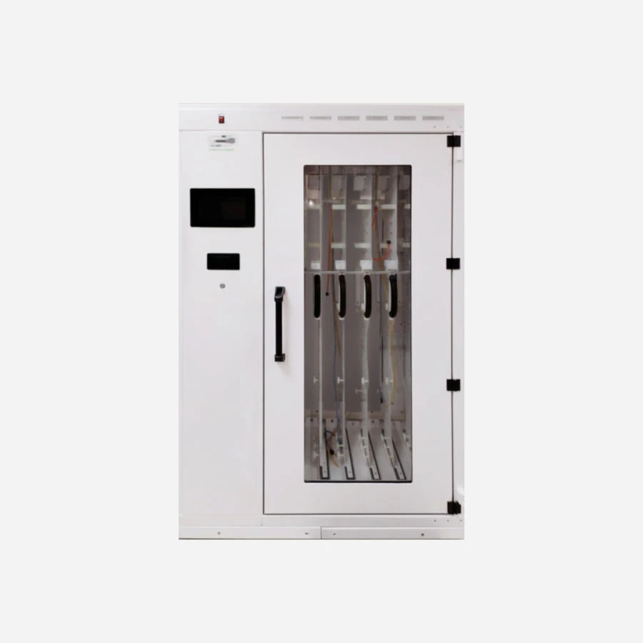 Cabinet for drying and storage of flexible endoscopes "KLINSCOPBOX", KLINSCOPBOX-6