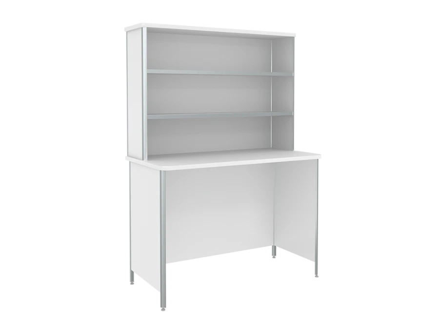 Laboratory table with extension SLN-1 from the set of furniture for clinical diagnostic laboratories according to TU 9452-013-13
