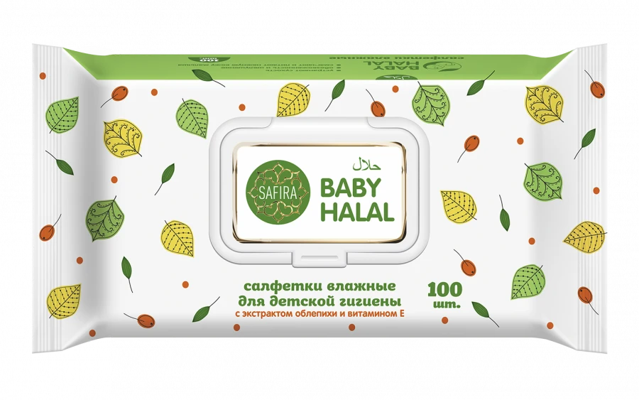 مناديل مرطبة لراحة الأطفال مع مستخلص نبق البحر وفيتامين E