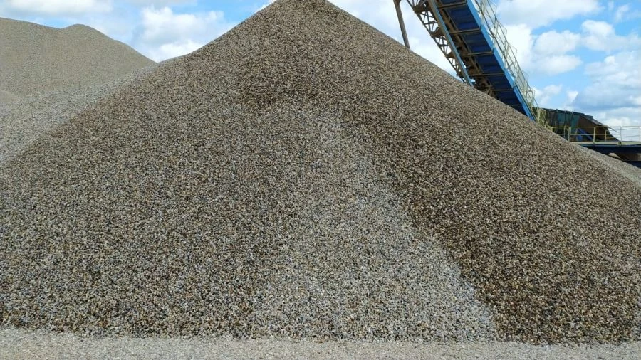 Crushed stone from gravel (washed) for construction works, mix of fractions from 5 to 20 mm Sychevskoye deposit, Moscow region
