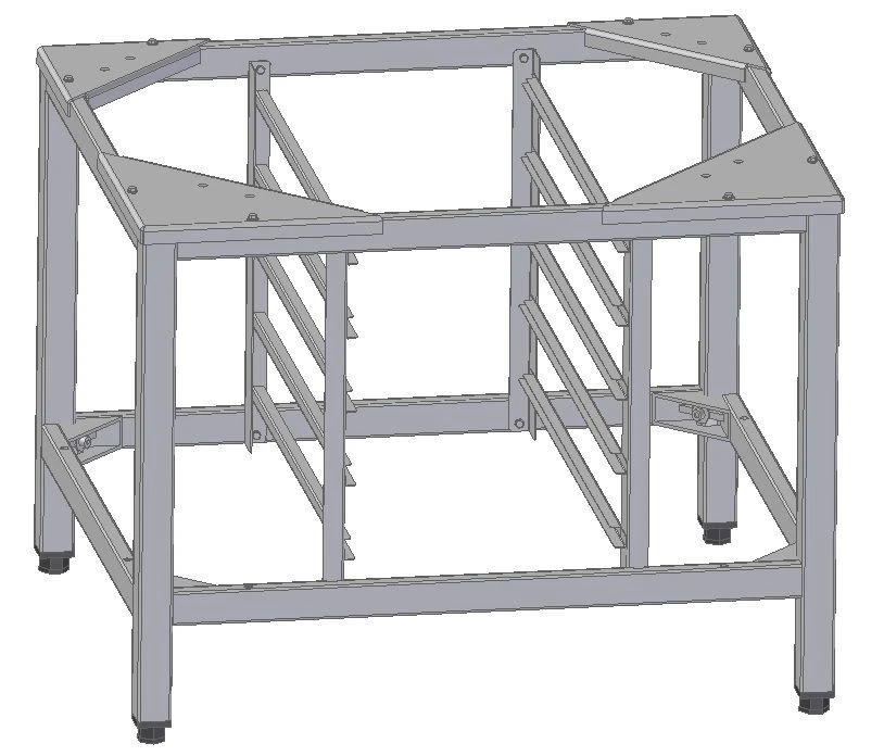 Support for installation of PK-10M-EC steam and convection apparatuses
