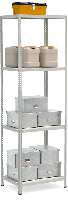 Metal shelf reinforced shelving unit model STF Shelf 754-2.2