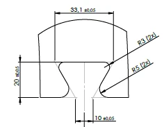 20-031128 Steel gasket segment