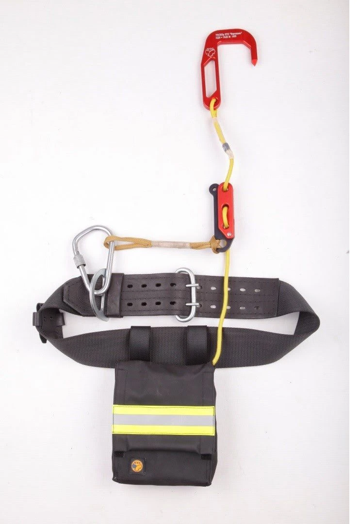 Rope-release device for individual fire manual UKSIPr "PTS-Vertikal".