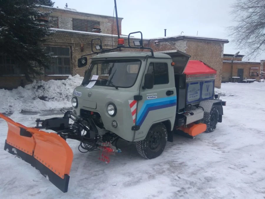 Multifunctional combined machine MKM-1904-05 "Cleaner" with attachments