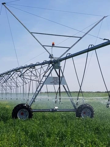 Electrified circular sprinkler machine "Kuban"