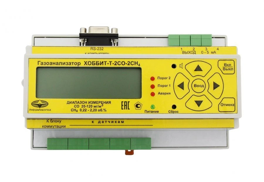 Hobbit-T modification gas analyser