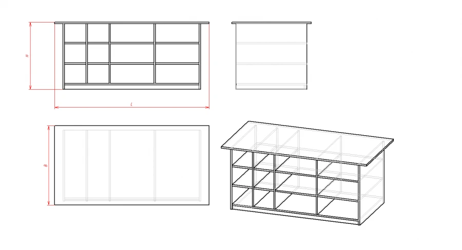 Table for cutting (series 3.103)