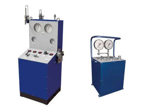 Pneumatically controlled single-circuit pumping stations of GAKS-D-1 type