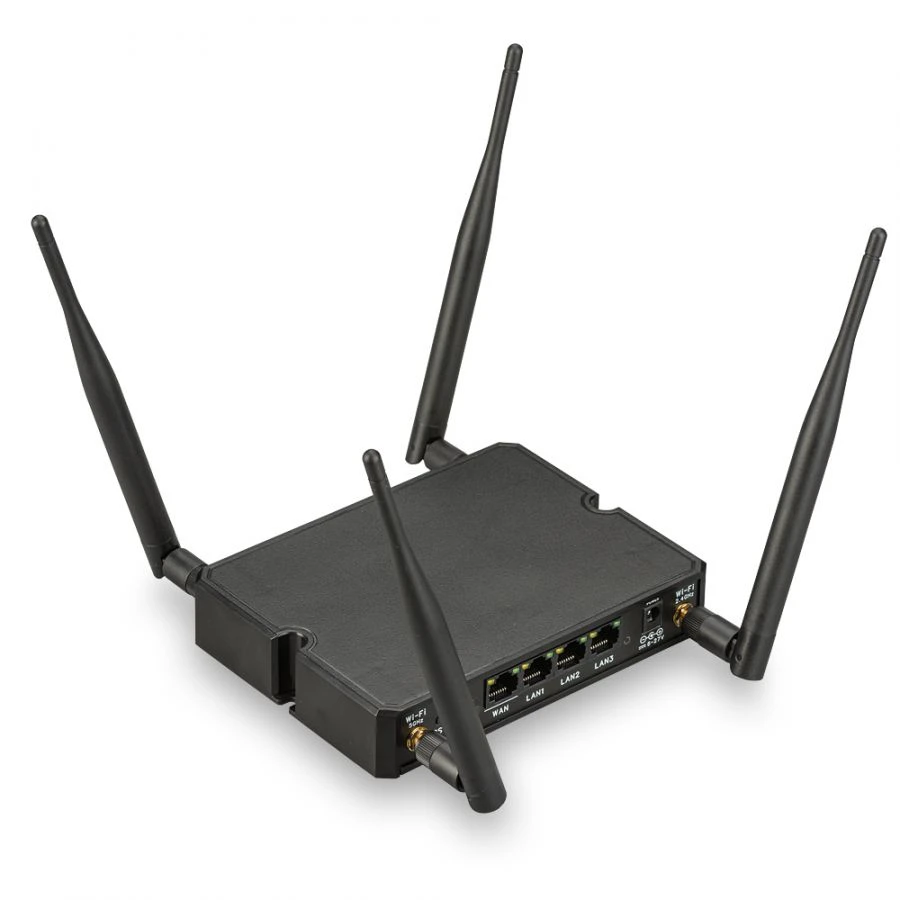 Gigabit router with built-in LTE cat.6 modem, WiFi 2.4+5 GHz, Kroks Rt-Cse m6-G