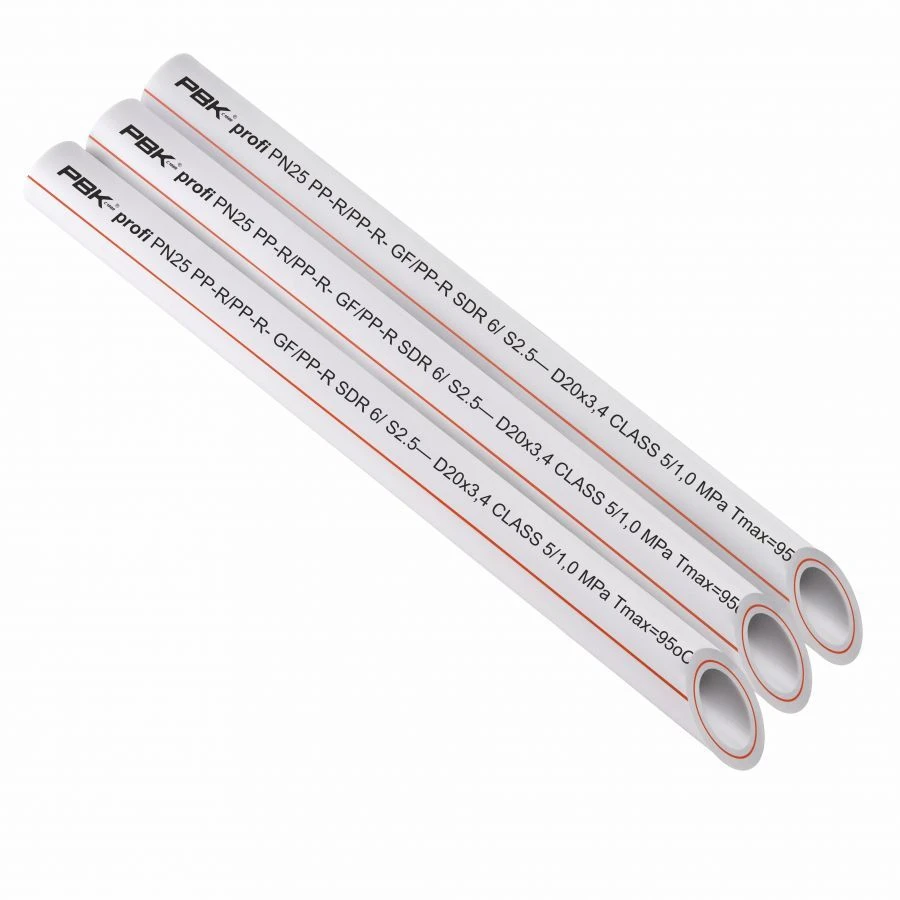 Pipe RVC PROFI PPR/GF/PPR PN25 SDR6 D25 2m