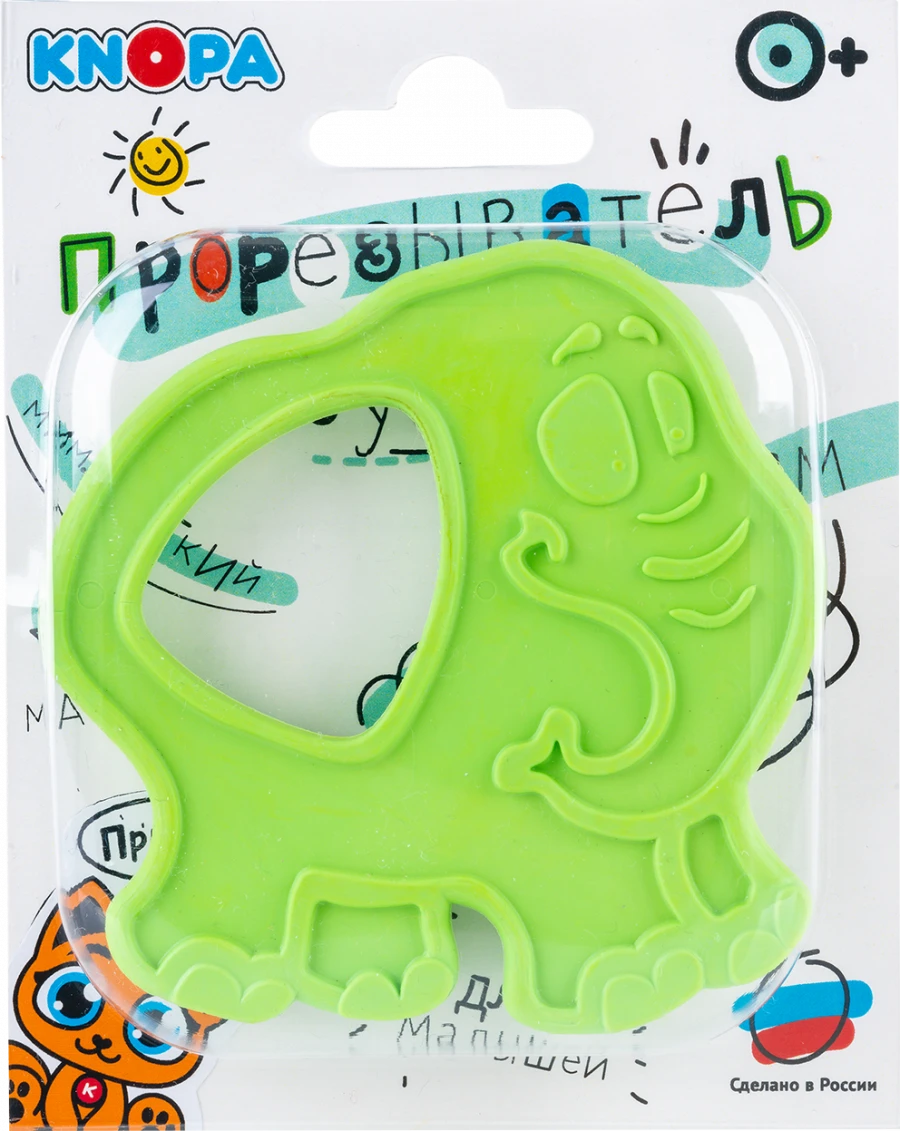 Elephant teether KNOPA 1/20