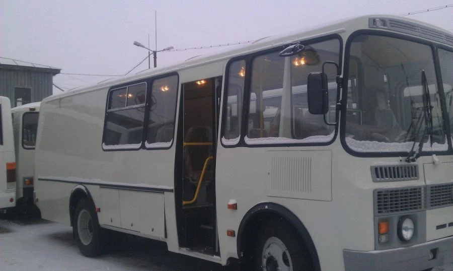 Special-purpose motor transport vehicle 501950-10 (base vehicle PAZ 4234-04, PAZ 4234-07 of manufacture