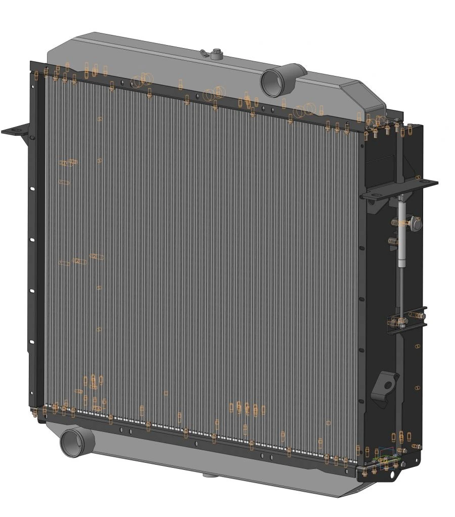 Radiator unit 744R3B-1301.0000-2