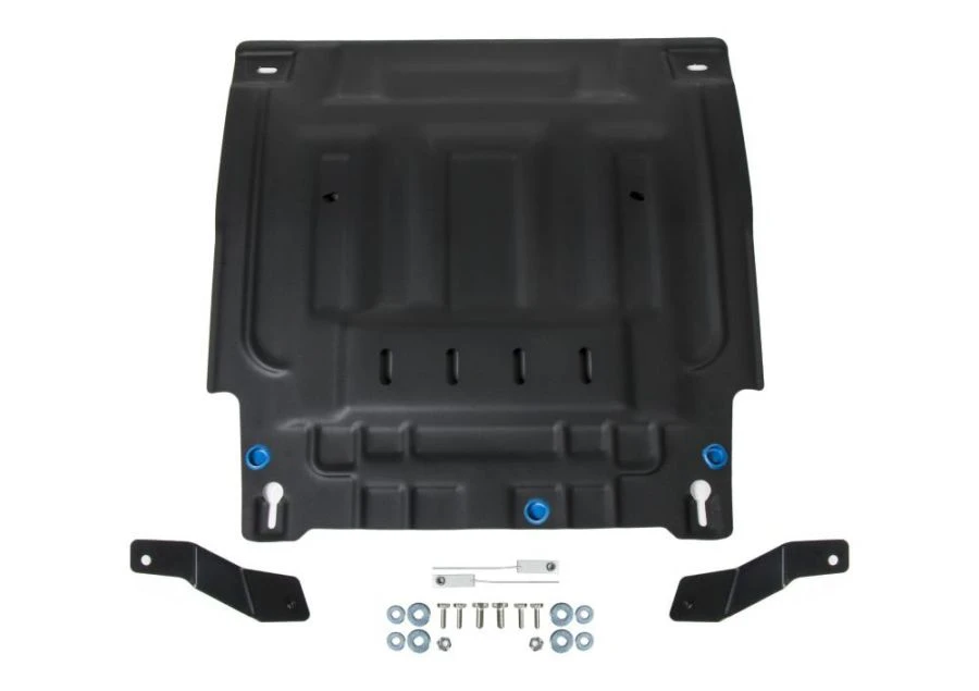 Crankcase + Transmission Protection + Fastener Set, RIVAL, Steel, Hyundai Creta 2021-, V - 1.6; 2.0; Extended