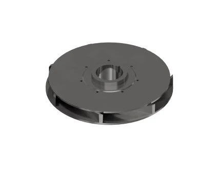 Working wheel complete with washers, floating, MT5A-60DP, shaft 17 mm, short hub, Niresist / IMPELLER, S/A: FL, MT5A-60DP, 17