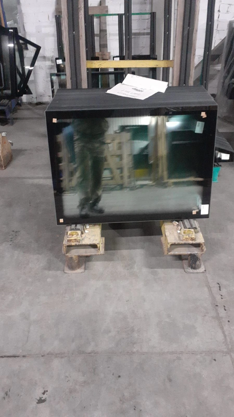 Glass of Nefaz 5299-401-7803301 upper door closed pr.ShtP 877*622