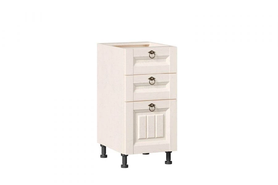 Type 4 LD.270880.000 Kitchen cabinet 400 with 3 drawers cabinet LUX (4) (Oak Provence )