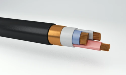 Power cables with copper conductors with plastic insulation for rated voltage 3 kV brand PvVg, PvVGE