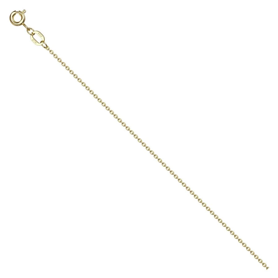 Hand jewellery in 585 gold Bracelet Cobra green NB17-034 0.35MM 19SM 1.07G