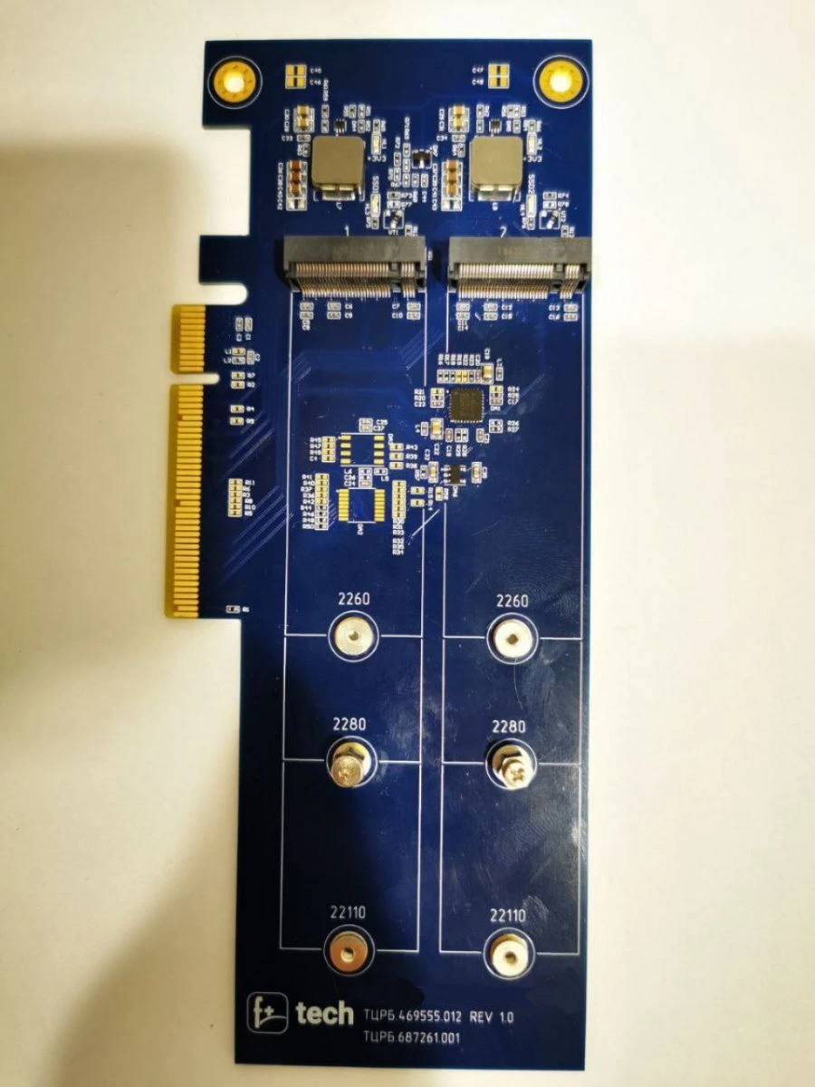 PCI-e switch board FPD-PB-2NM-SD TCRB.469555.012