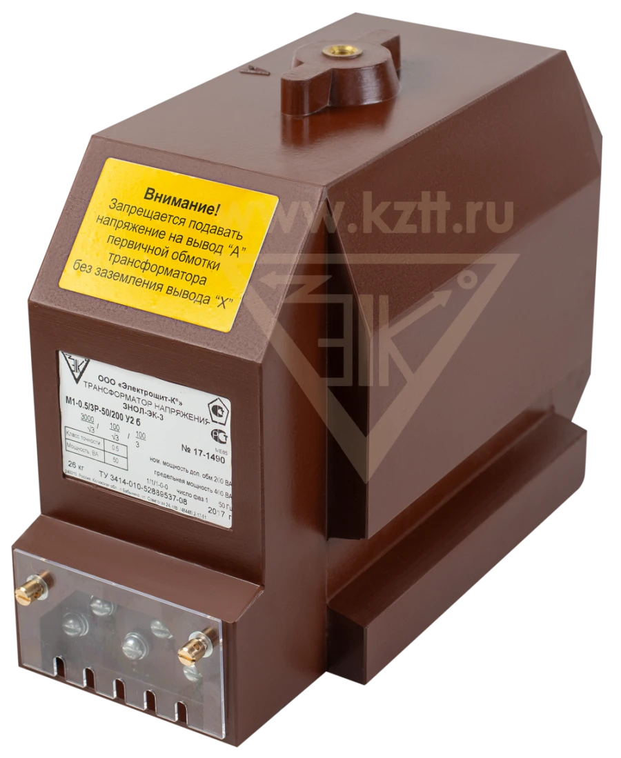 Grounded voltage transformer ZNOL-EC M1
