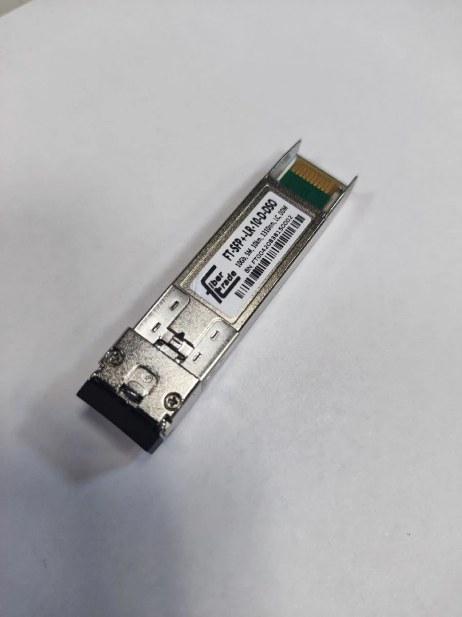 FT-SFP+LR optical transceiver group consisting of: SFP+MR-10; FT-SFP+-LR-10-D-DSO; FT-SFP+-MR-10-D