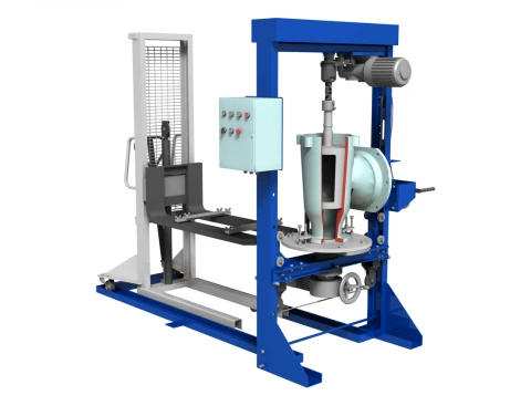 Machines for lapping cork valves type GAKS-50/200S