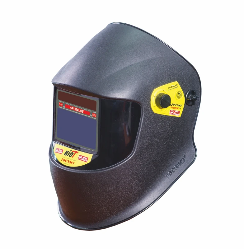 CRYSTALINE® STANDART BIOT® welding helmet-mounted face shield, article no. 07585