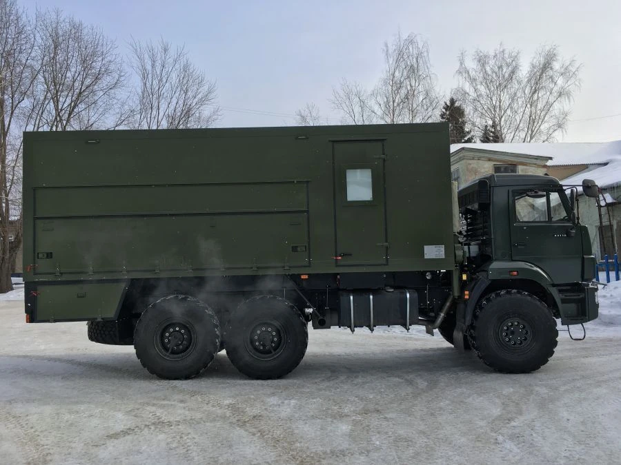 Mobile power supply point (MPZ9A2 on KAMAZ 43118-50 chassis