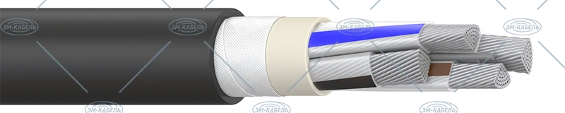 Cable with aluminium conductors APvVVGng(A)-LS