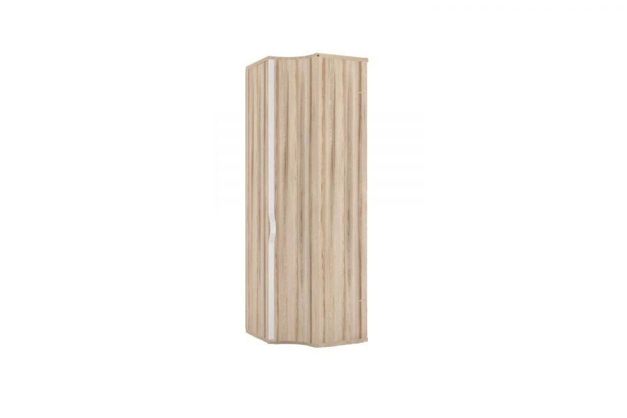 Marta LD.636060.000 Corner cupboard with bent door (White/Desira Ash M)