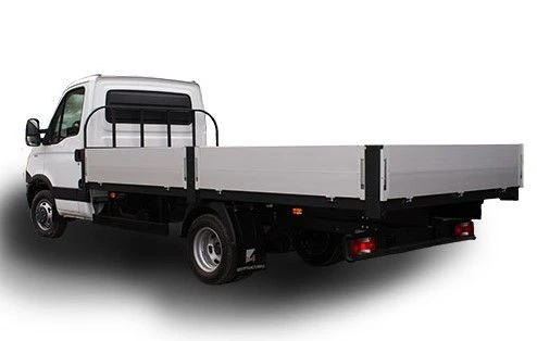 Truck - flatbed flatbed type AB-4382 (modification AB-4382A2), on basic chassis GAZ type C4 (modifications C41R92, C42R92).
