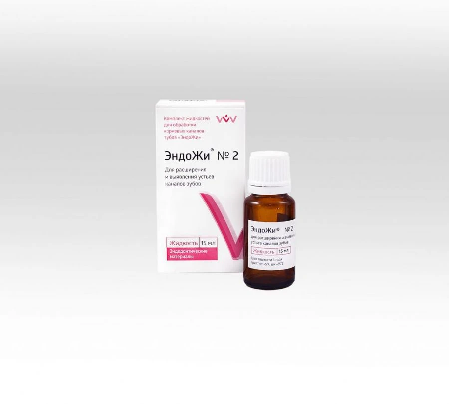 Set of fluids for root canal treatment "EndoJi" (liquid ?4)